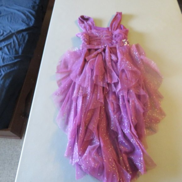 Purple Rare Editions Dress Size 7 New - Picture 5 of 8